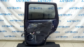 Дверь в сборе задняя правая Mitsubishi Outlander 16-19 рест, синий D14