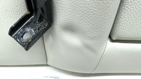 Спинка заднего ряда 2 ряд правая Volvo XC60 18-26 с подголовником, кожа серая, вмятина,царапины на спинке