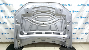 Капот голый Audi Q7 16-26 серебро LZ7G, алюминий, тычка, скол