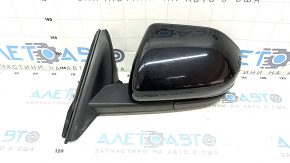 Зеркало боковое левое Ford Explorer 20-25 15+2 пинов, подсветка, поворотник, подогрев, память, автозатемнение, камера, BSM,черный глянец