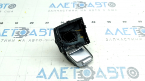 Ручка КПП Audi Q7 16-19 серая, потерта