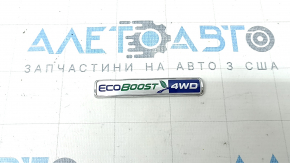 Емблема напис EcoBoost 4WD двері багажника Ford Explorer 20-24
