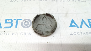 Центральный колпачек на диск Mitsubishi Outlander 14-21 серый, 59/53,5 мм, полезла краска