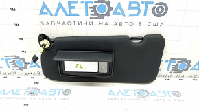 Козирок лівий Honda CRV 23-26 чорний, без гачка, з підсвічуванням