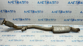 Випускна траса середня частина права Audi Q7 16-19 3.0T, іржава, порвана сітка