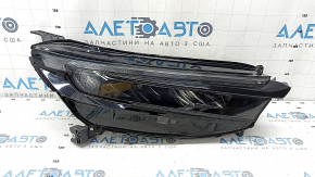 Фара передняя правая Honda CRV 23-26 LED с черным глянцевым молдингом