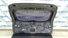 Дверь багажника голая со стеклом Nissan Rogue Sport 17-23 графит KAD, примятости