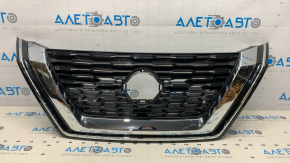 Грати радіатора grill Nissan Rogue 21-23 без камери