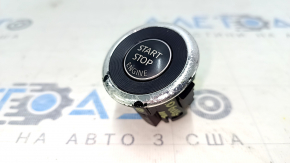 Кнопка Start-Stop Nissan Rogue Sport 17-22 с обрамлением, полез хром