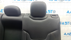 Задний ряд сидений 2 ряд Jeep Compass 17-18 кожа черная, верхняя часть в сборе