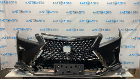 Бампер передний в сборе Lexus RX350 RX450h 16-19 F-sport 20 позиций