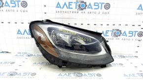 Фара передняя правая Mercedes C-class W205 15-18 галоген, с уплотнителем