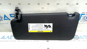 Козырек правый Mercedes C-class W205 15-21 черный, без крючка