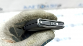 Ключ Volvo XC40 19-26 keyless, 4 кнопки, кожа черная с хром, полез хром, царапины