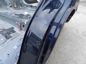 Четверть крыло задняя левая Mazda CX-5 17-25 на кузове, синяя, тычки