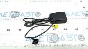 Засувка пасажирського ременя Mercedes C-class W205 15-18 чорна