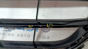 Решетка радиатора Honda Accord 18-22 черный глянец, тычки, песок
