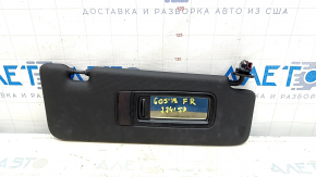Козирок правий BMW X5 G05 19-23 чорний, без гачка, під чистку, прим'ятий