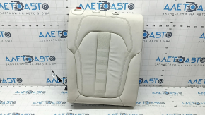 Спинка заднього ряду 2 ряд права BMW X5 G05 19-22 під 2 ряди, шкіра Elfenbein-Weiss, під чищення, подряпини