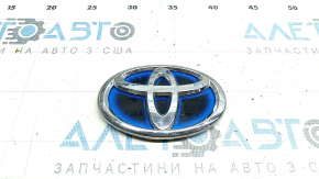 Емблема TOYOTA двері багажника Toyota Highlander 20-26 хром, hybrid
