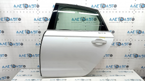 Двері в зборі задня ліва Audi A6 C7 12-18 keyless, білий LS9R, тичка