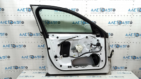 Дверь в сборе передняя левая Audi A6 C7 12-18 keyless, белый LS9R, тычка