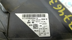 Фара передняя правая в сборе Audi A6 C7 12-15 дорест LED, с блоками, песок