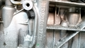 Двигатель Mercedes C-class W205 300 15-18 2.0T M274 E20 48к 10-10-10-10, без навесного, надлом крепления