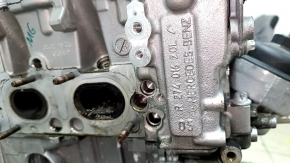 Двигатель Mercedes C-class W205 300 15-18 2.0T M274 E20 48к 10-10-10-10, без навесного, надлом крепления