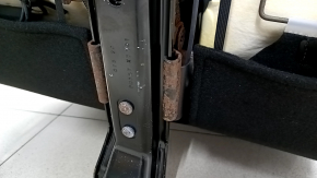 Задний ряд сидений 2 ряд правый Toyota Highlander 20-21 кожа черная под 8 мест, XLE, hybrid, контакт с водой, ржавчина