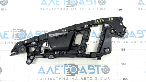 Ручка двери внутренняя передняя правая Audi A6 C7 12-18 черная с хром, с подсветкой