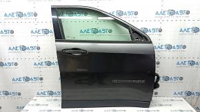 Двері в зборі передні права Jeep Compass 17-26 keyless, графіт PAU, тичка, скол, подряпини на накладці