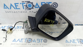 Дзеркало бічне праве у зборі Jeep Renegade 15-20 7+2 пінів, поворотник, підігрів з датчиком температури, структура, подряпина