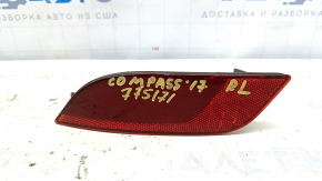 Відбивач задній лівий Jeep Compass 17-26 потрісканий
