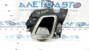 Насадка глушника ліва Ford Edge 19-24 з кронштейном, ST, ST-Line, надламаний кронштейн