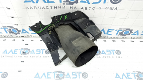 Насадка глушителя левая Ford Edge 19-24 с кронштейном, ST, ST-Line, надломан кронштейн