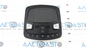 Плафон освещения передний Ford Edge 19-24 черный под панораму