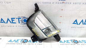 Протитуманна фара ПТФ права Ford Edge 19-24 LED, пісок, зламане кріплення