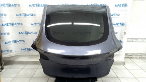 Двері багажника голі зі склом Tesla Model Y 20-25 графіт PMNG, зі стоп сигналом