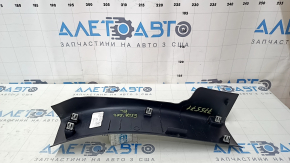 Накладка порога задняя левая Ford Escape MK4 20-26 черная, структура, царапины