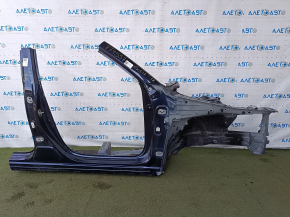 Чверть передня права Mazda CX-5 17-24 відпиляна, синя, з центральною стійкою