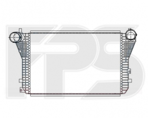 Інтеркулер VW Tiguan 09-17