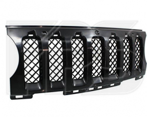 Решетка радиатора grill внутренняя сетка Jeep Patriot 11-17