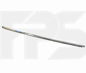 Молдинг переднего бампера центральный Mazda CX-9 16-23 хром