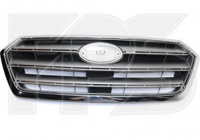 Грати радіатора grill Subaru Legacy 15-17 без емблеми