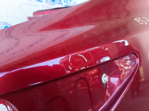 Четверть крыло задняя правая Lexus ES300h ES350 13-18 отпилена, красная, крашенная, тычки