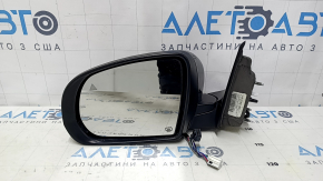Дзеркало бічне ліве в зборі Jeep Cherokee KL 14-23 7+7 пінів, підігрів, підсвічування, пам'ять, BSM, пісок, подряпини
