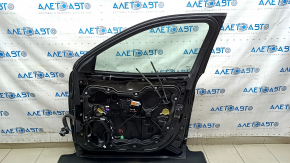 Дверь в сборе передняя правая Jeep Cherokee KL 14-20 keyless, черный PXJ, тычки