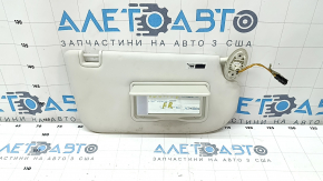 Козырек правый Ford Escape MK3 13-19 серый, с подсветкой, без крючка, с заглушкой, под химчистку, вмятины