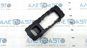 Накладка на шифтер КПП Ford Escape MK3 17-19 чорна
